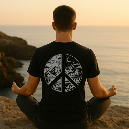 PEACE LANDSCAPE BACK T-SHIRT - T-Shirt - Astrotees.co