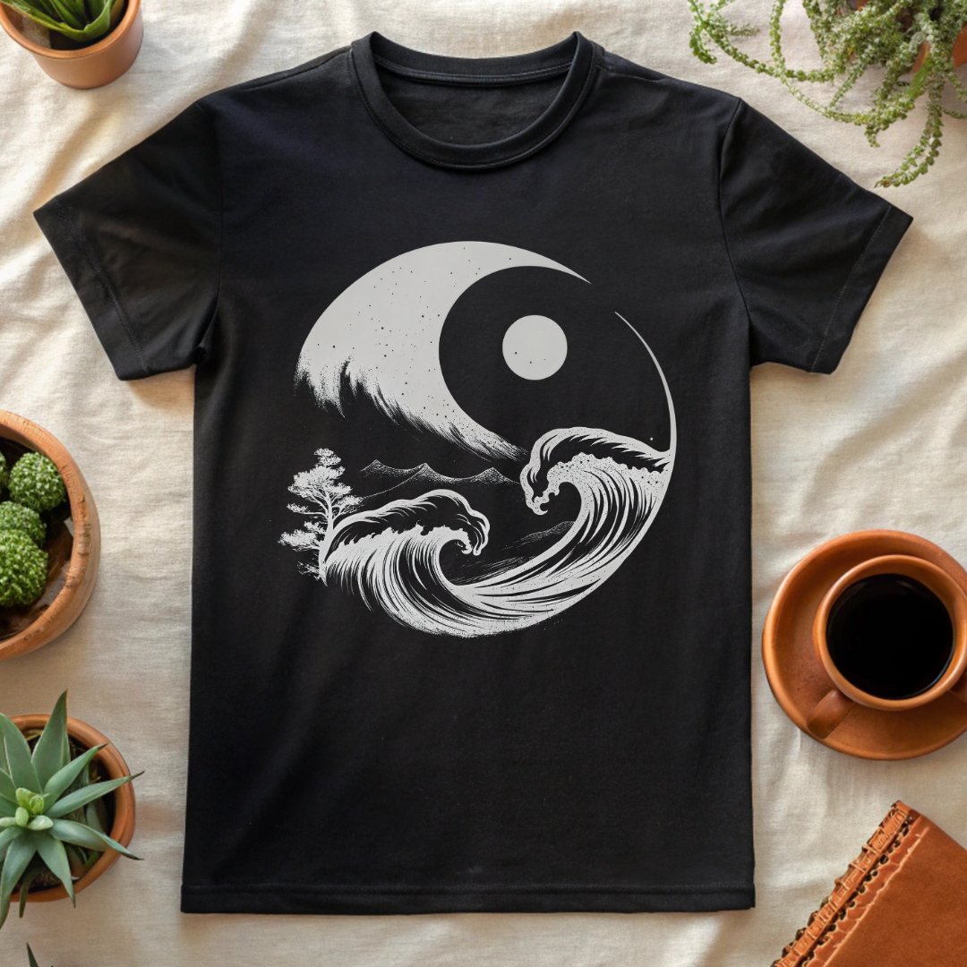 WAVE & PEAK T-SHIRT - T-Shirt - Astrotees.co