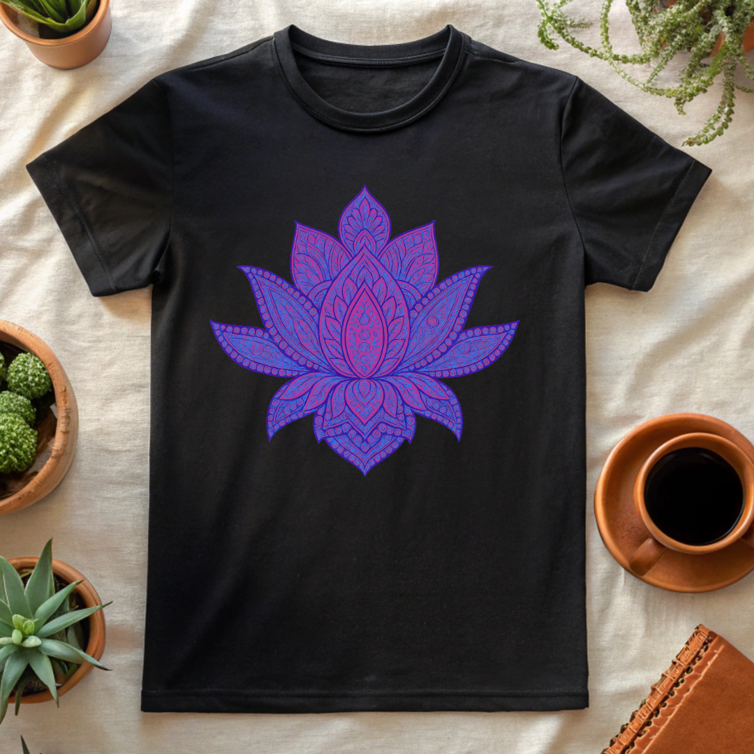 LOTUS FLASH T-SHIRT - T-Shirt - Astrotees.co