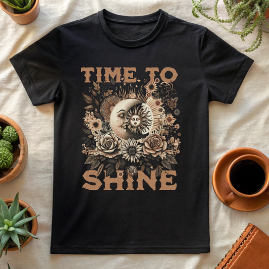 TIME TO SHINE T-SHIRT - T-Shirt - Astrotees.co