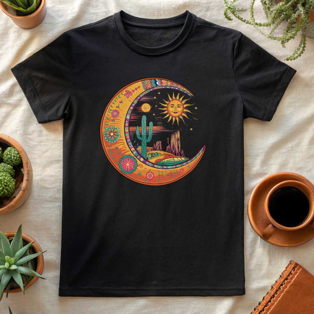 WESTERN SUN T-SHIRT - T-Shirt - Astrotees.co