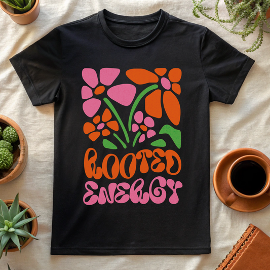 ROOTED ENERGY T-SHIRT - T-Shirt - Astrotees.co
