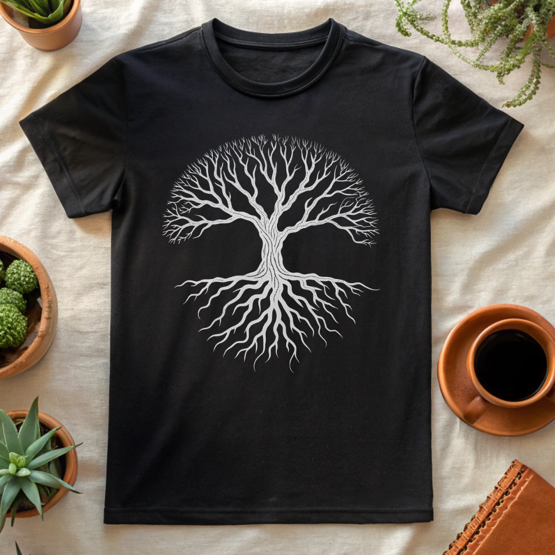 BALANCE TREE T-SHIRT - T-Shirt - Astrotees.co