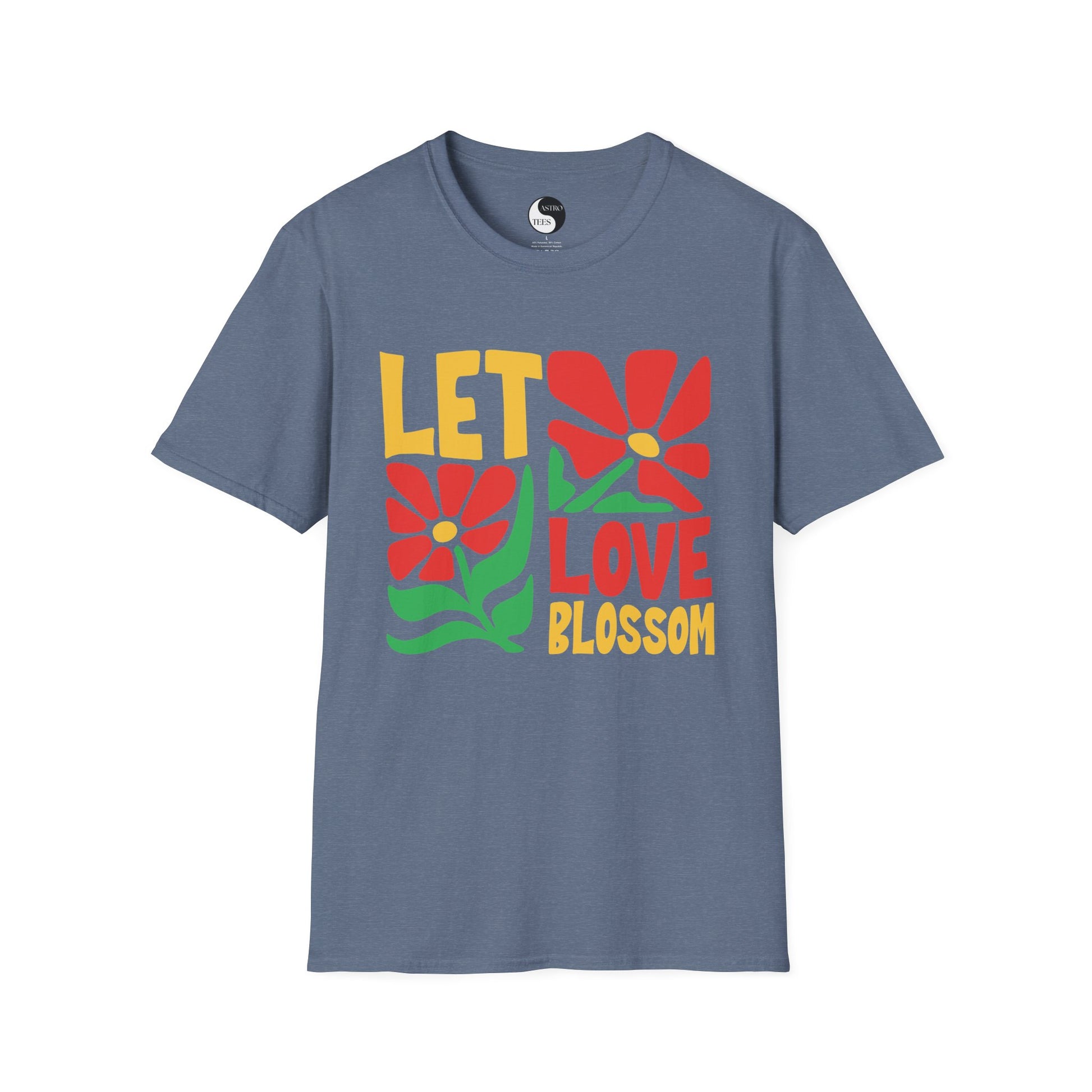 LET LOVE BLOSSOM T-SHIRT - T-Shirt - Astrotees.co