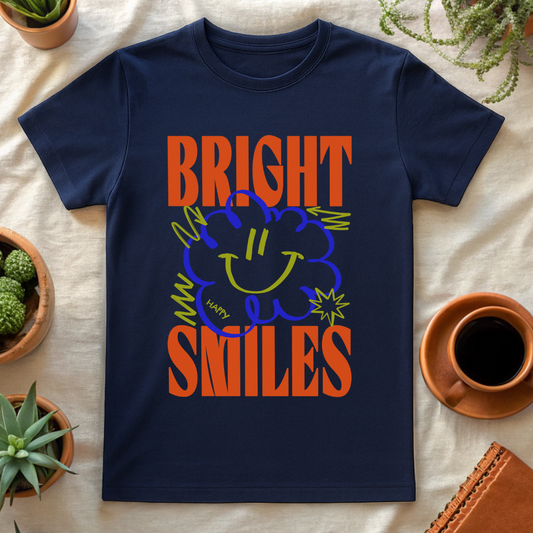 BRIGHT SMILES T-SHIRT - T-Shirt - Astrotees.co