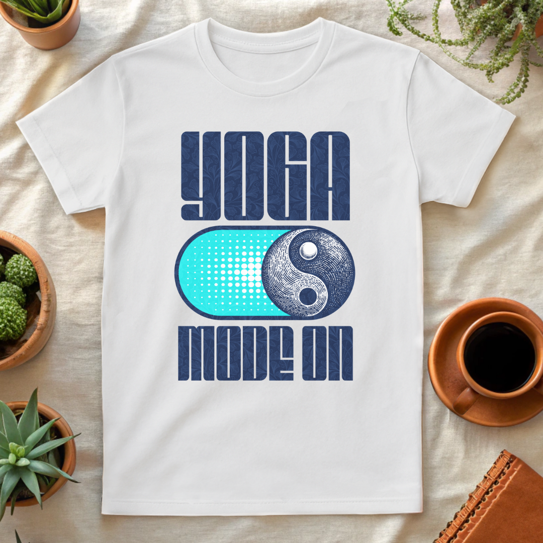 YOGA MODE T-SHIRT - T-Shirt - Astrotees.co