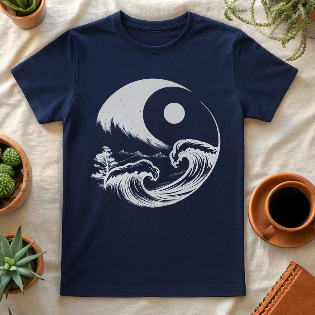 WAVE & PEAK T-SHIRT - T-Shirt - Astrotees.co