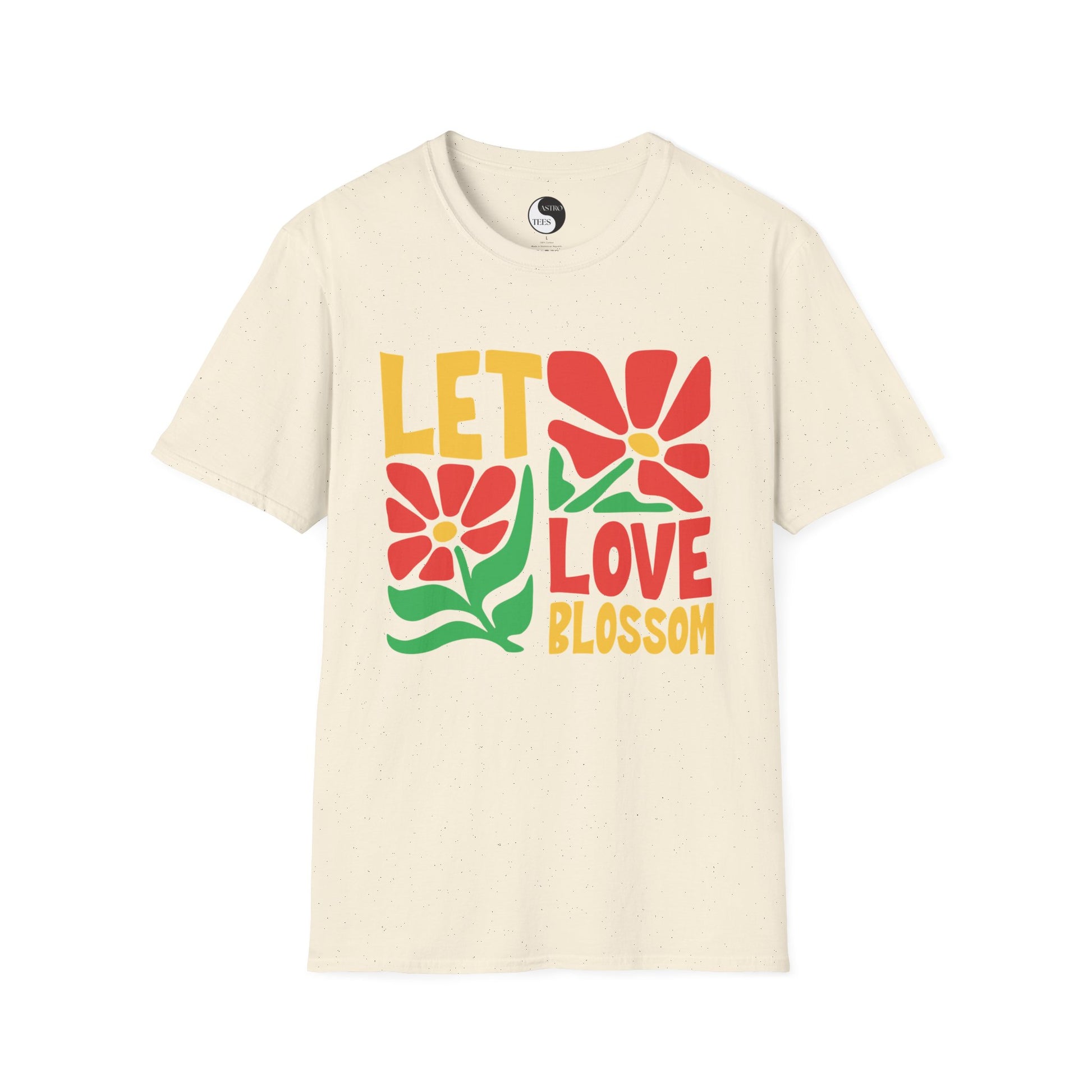 LET LOVE BLOSSOM T-SHIRT - T-Shirt - Astrotees.co