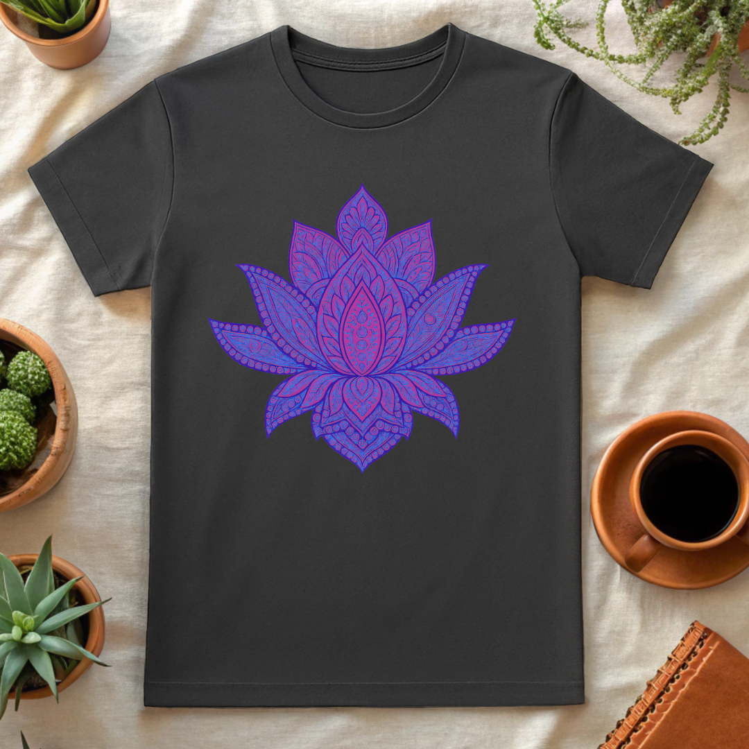 LOTUS FLASH T-SHIRT - T-Shirt - Astrotees.co