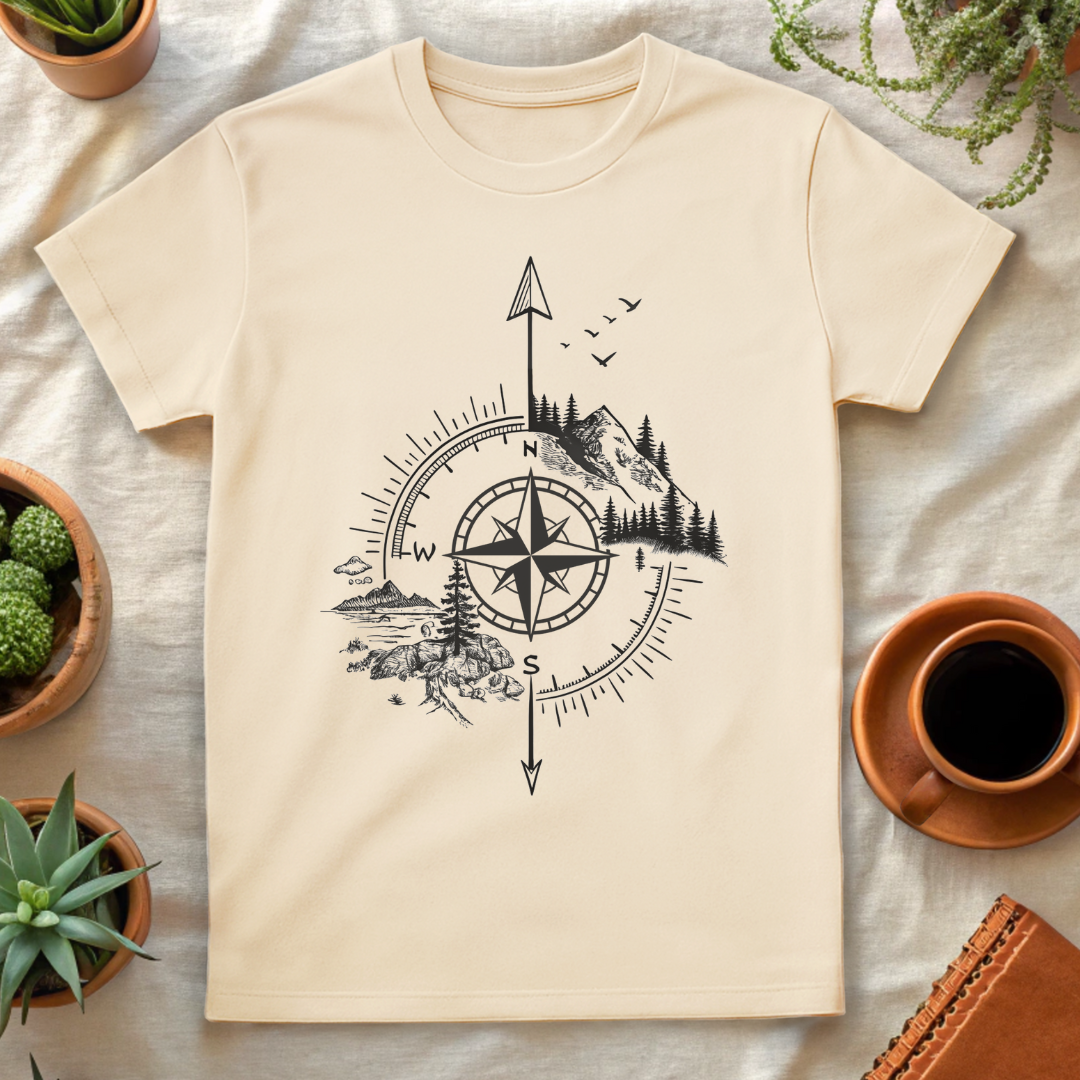 COMPASS LANDSCAPE T-SHIRT