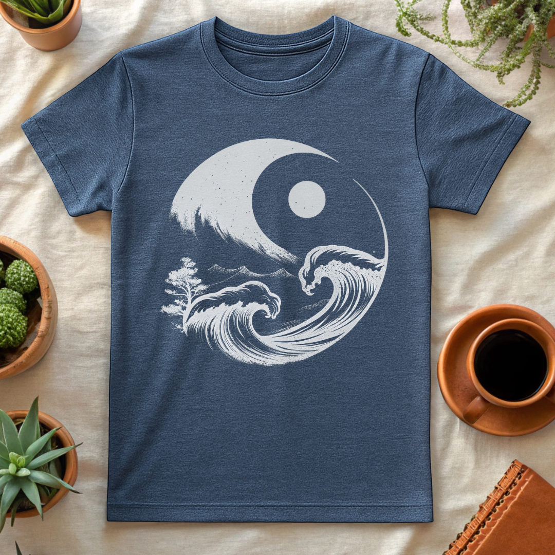 WAVE & PEAK T-SHIRT - T-Shirt - Astrotees.co