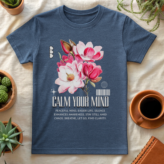 CALM YOUR MIND T-SHIRT - T-Shirt - Astrotees.co