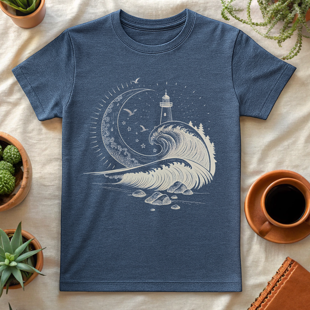 MOONWAVE T-SHIRT - T-Shirt - Astrotees.co