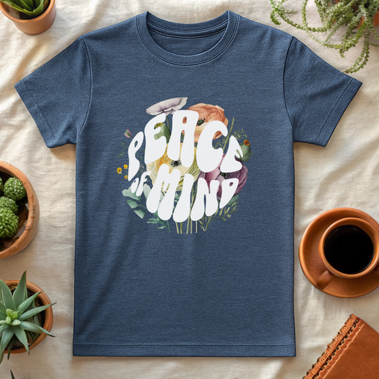 PEACEFUL FLOWERS T-SHIRT - T-Shirt - Astrotees.co