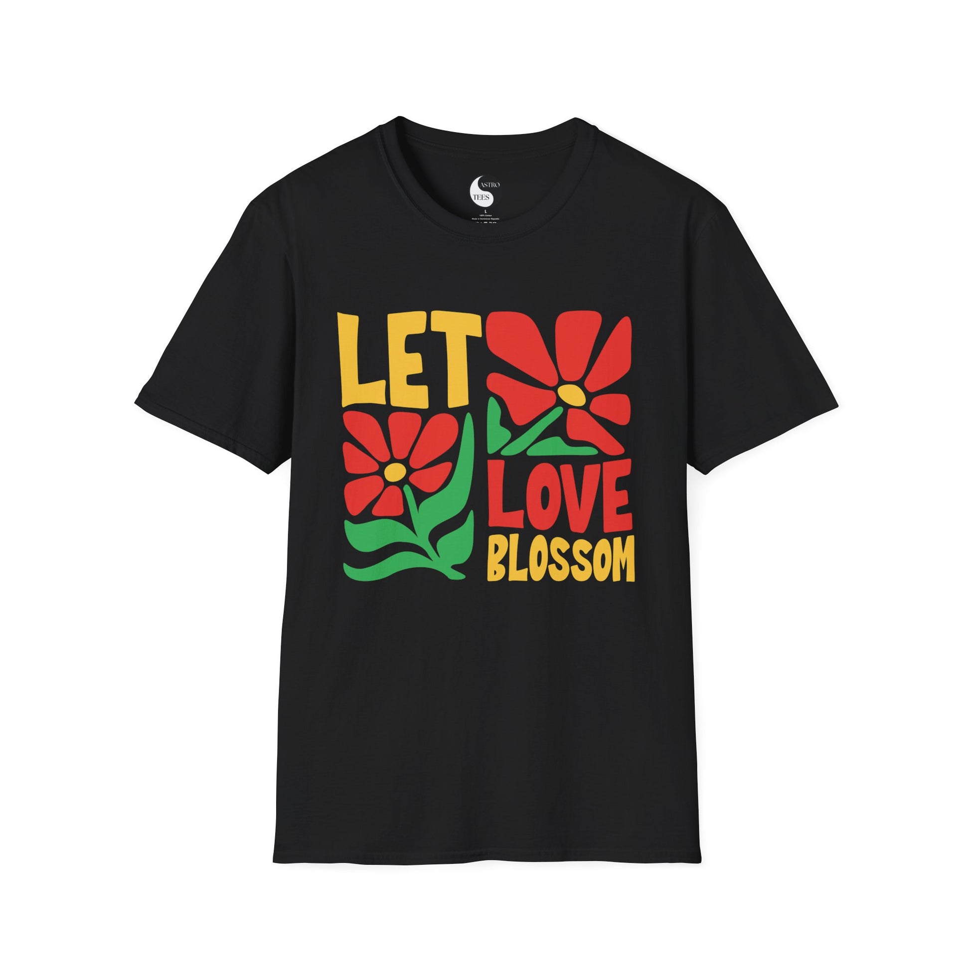 LET LOVE BLOSSOM T-SHIRT - T-Shirt - Astrotees.co