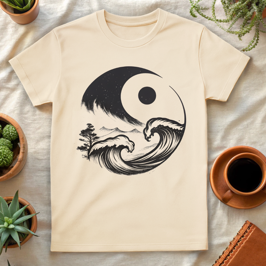 WAVE & PEAK T-SHIRT - T-Shirt - Astrotees.co