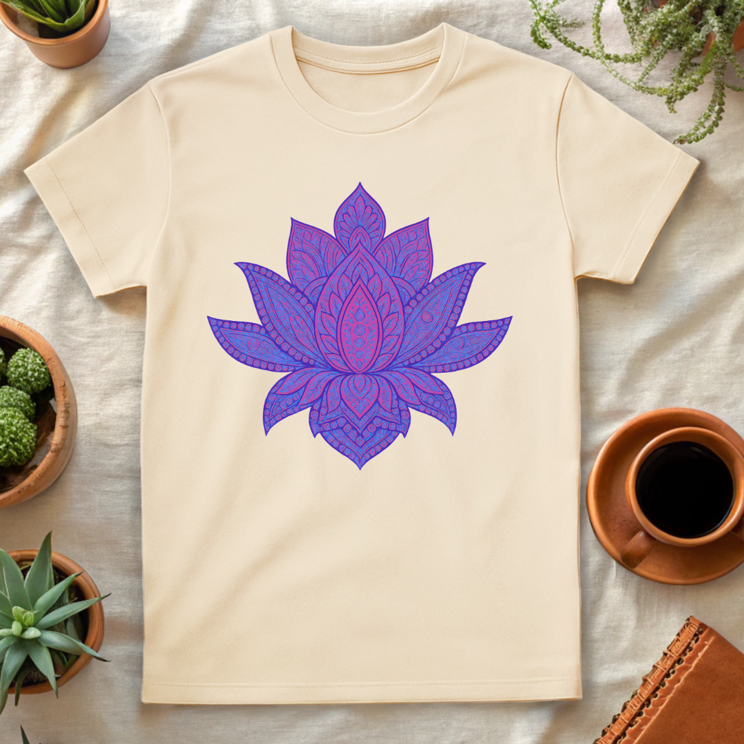 LOTUS FLASH T-SHIRT - T-Shirt - Astrotees.co