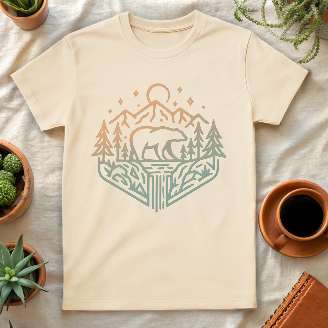 BEAR PATH T-SHIRT - T-Shirt - Astrotees.co