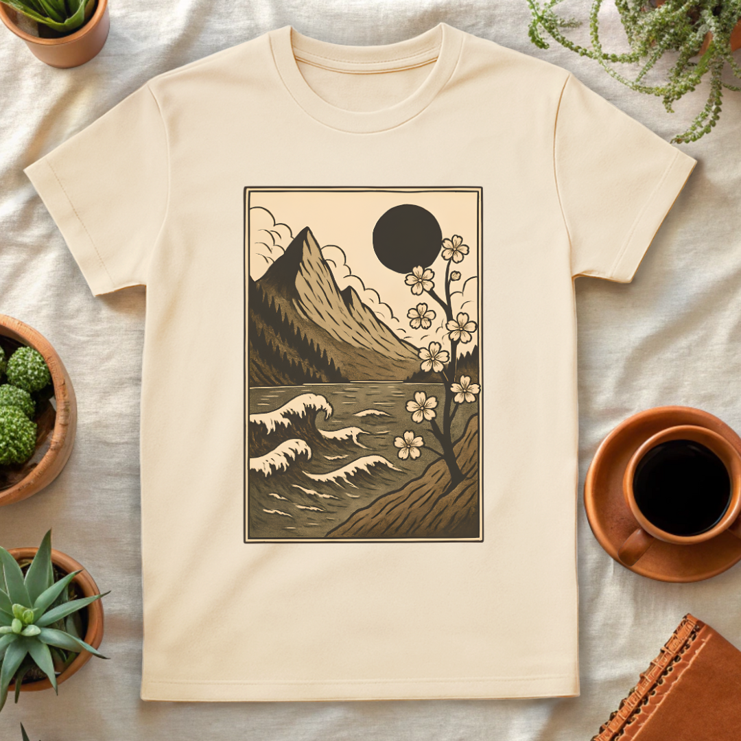 JAPANESE NATURE T-SHIRT - T-Shirt - Astrotees.co