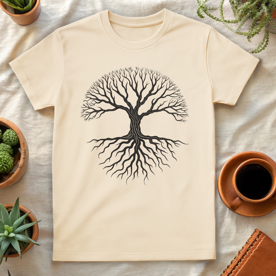 BALANCE TREE T-SHIRT - T-Shirt - Astrotees.co