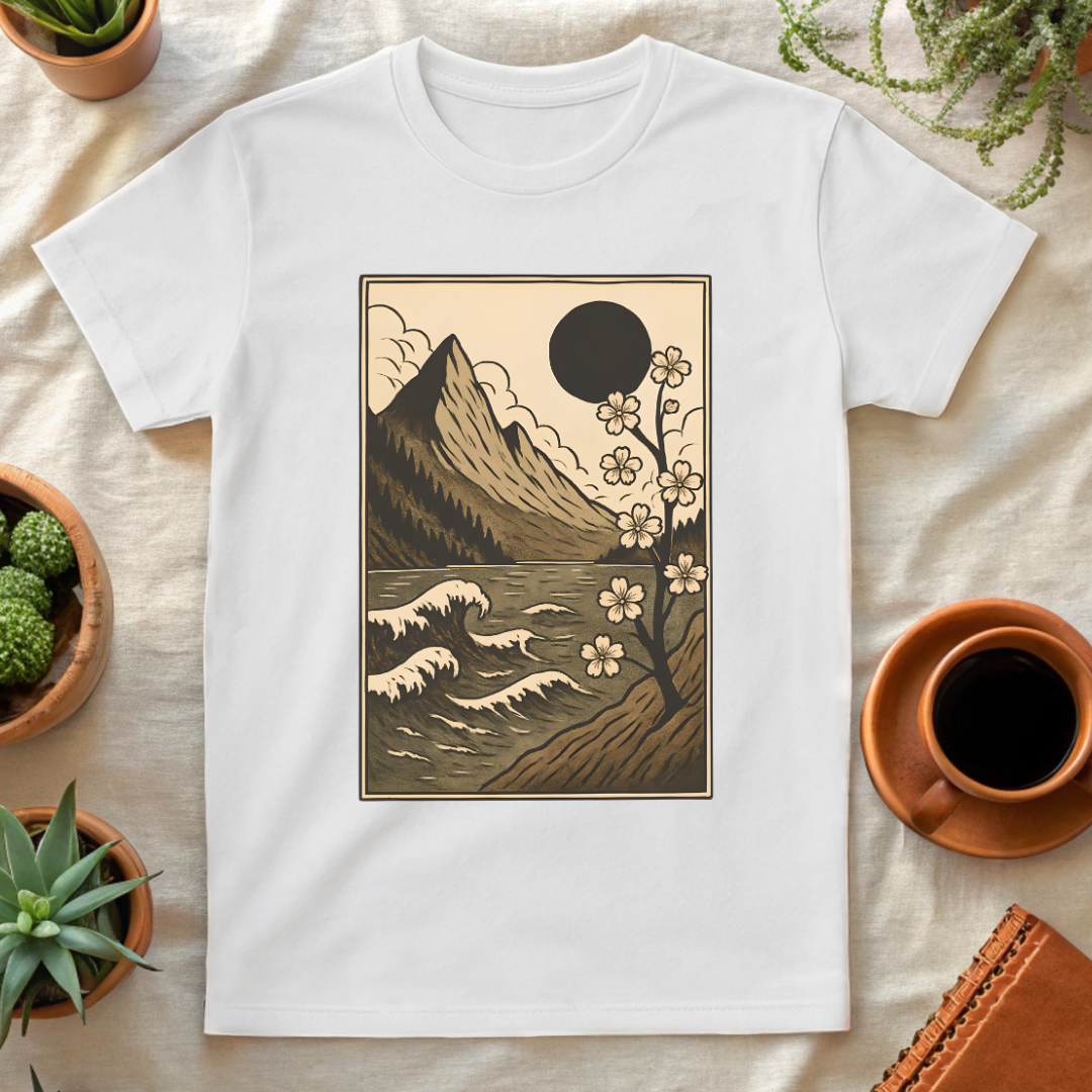 JAPANESE NATURE T-SHIRT - T-Shirt - Astrotees.co