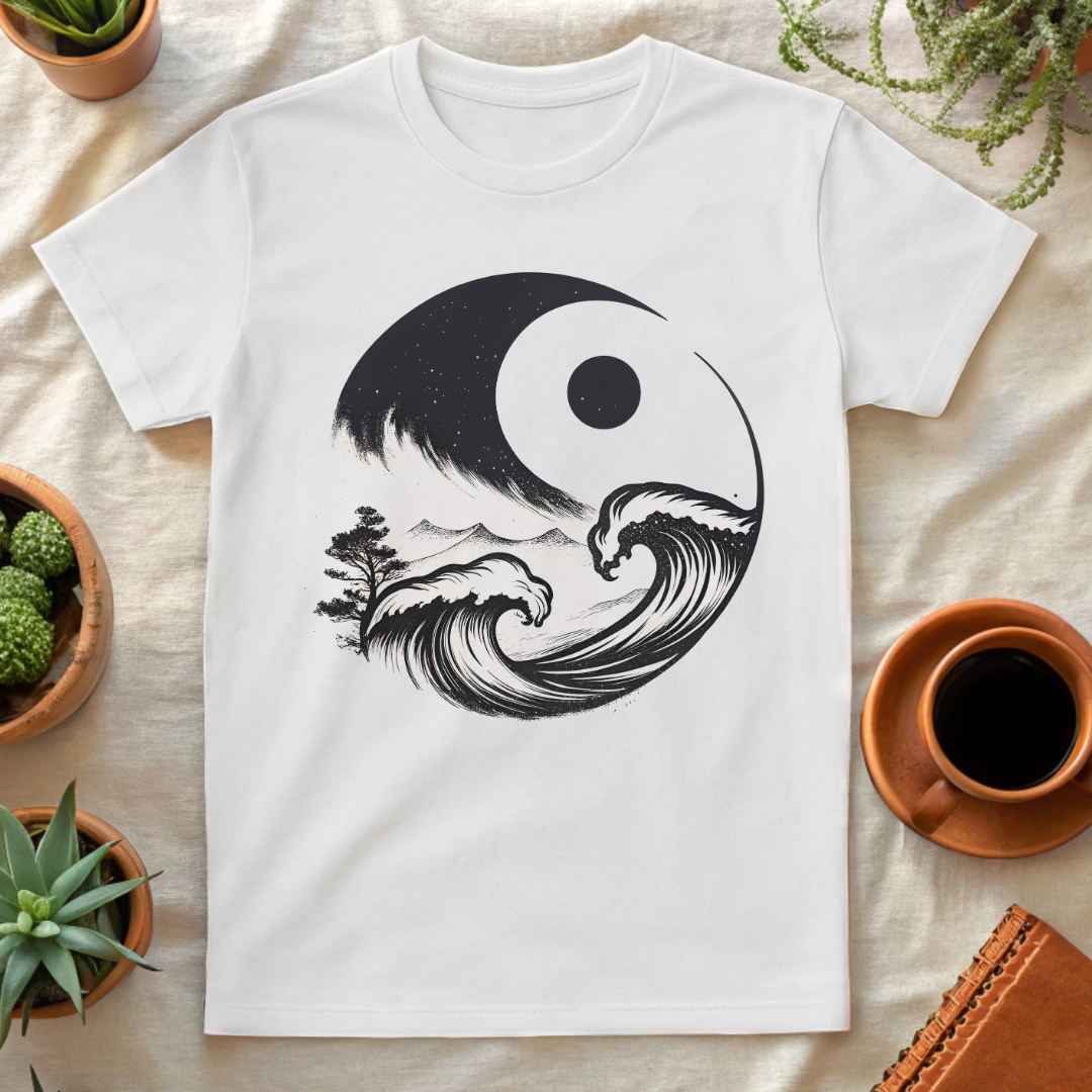WAVE & PEAK T-SHIRT - T-Shirt - Astrotees.co