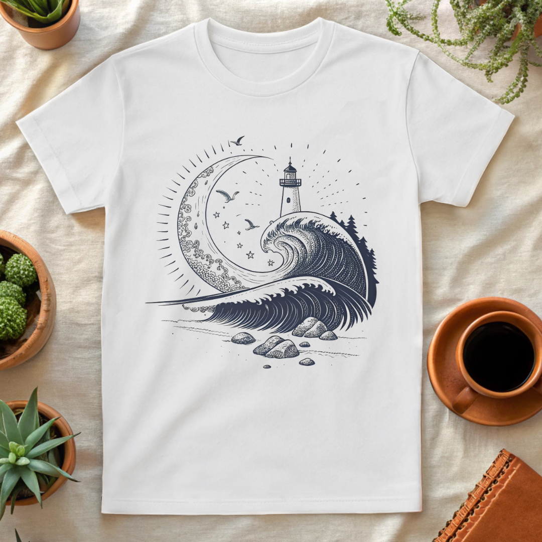 MOONWAVE T-SHIRT - T-Shirt - Astrotees.co