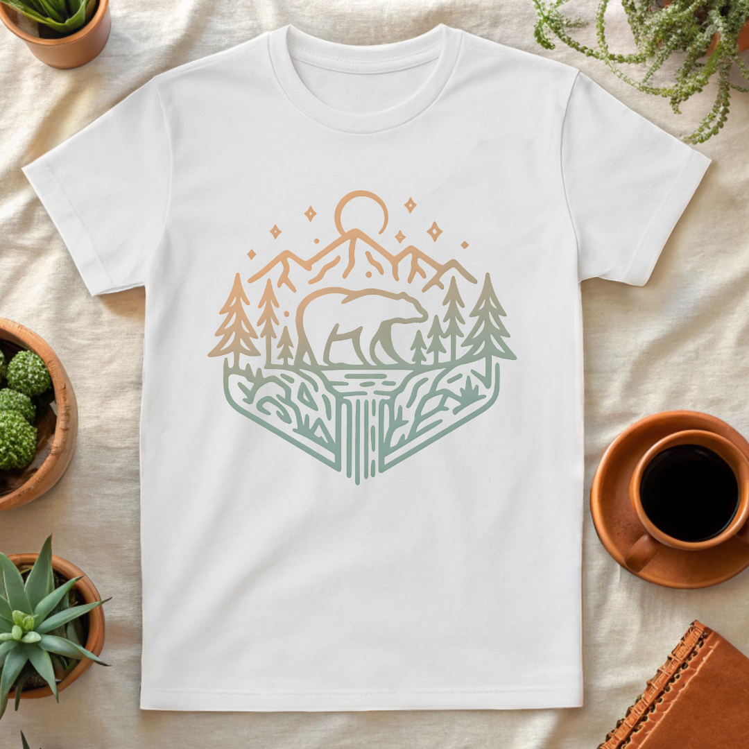 BEAR PATH T-SHIRT - T-Shirt - Astrotees.co