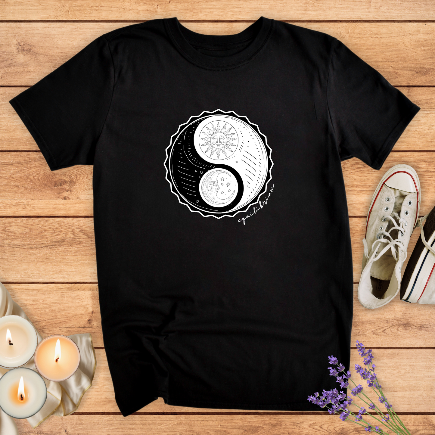 YIN YANG T-SHIRT - Print Material - Vibe Culture