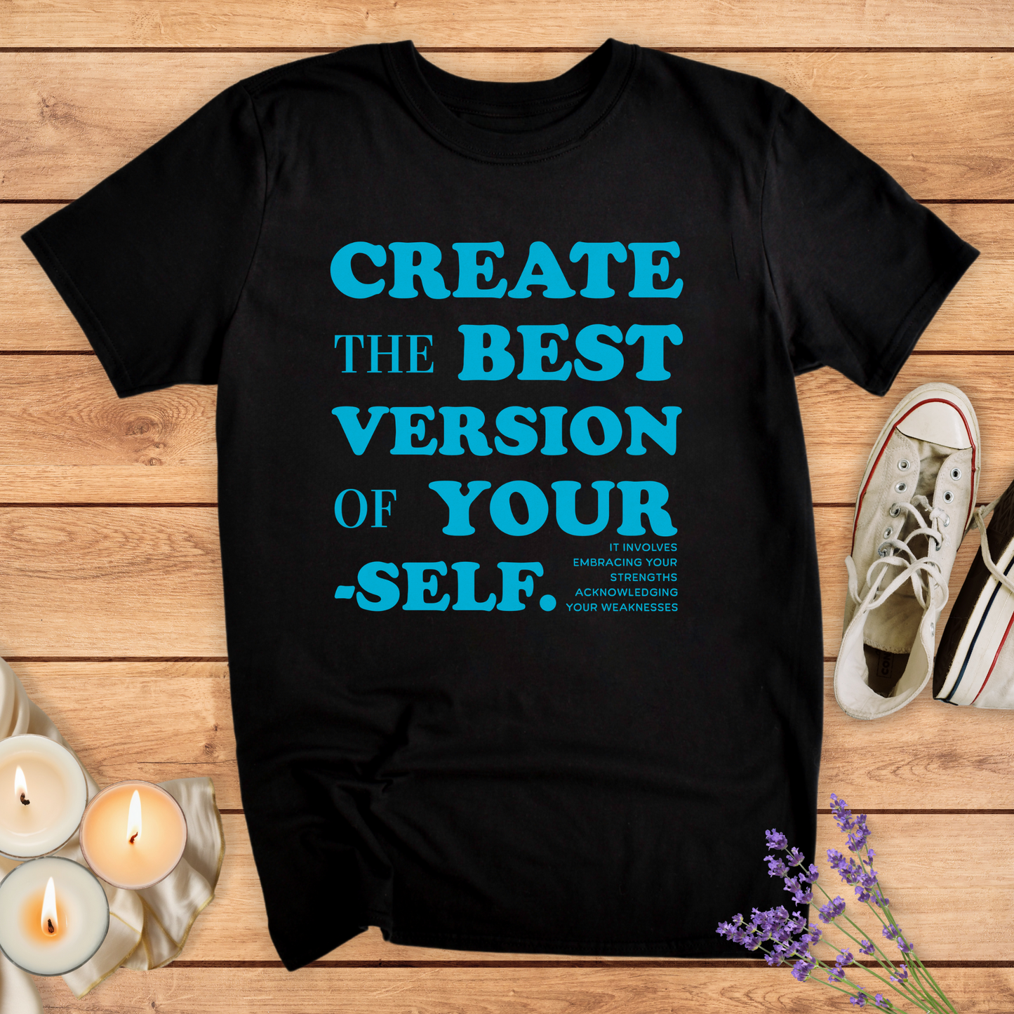 THE BEST VERSION T-SHIRT - Print Material - Vibe Culture