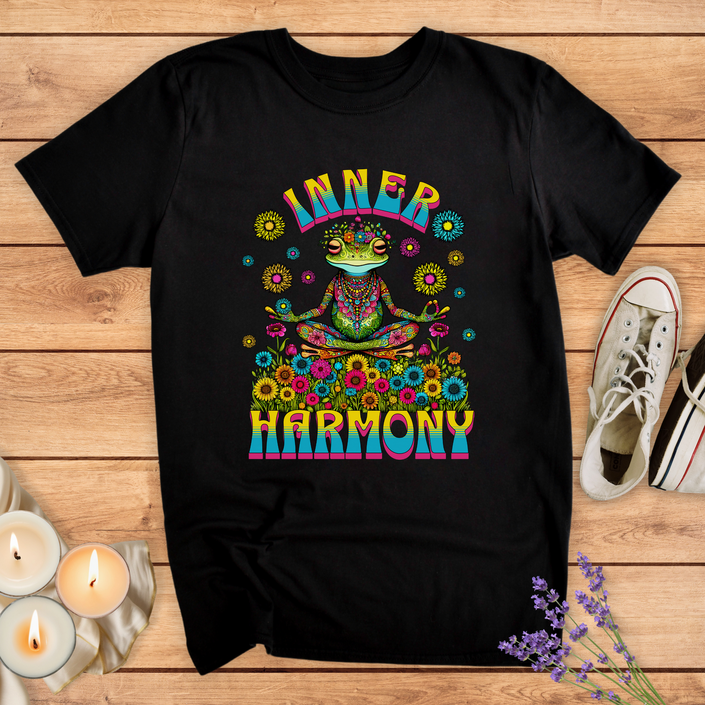 INNER HARMONY T-SHIRT - Print Material - Vibe Culture