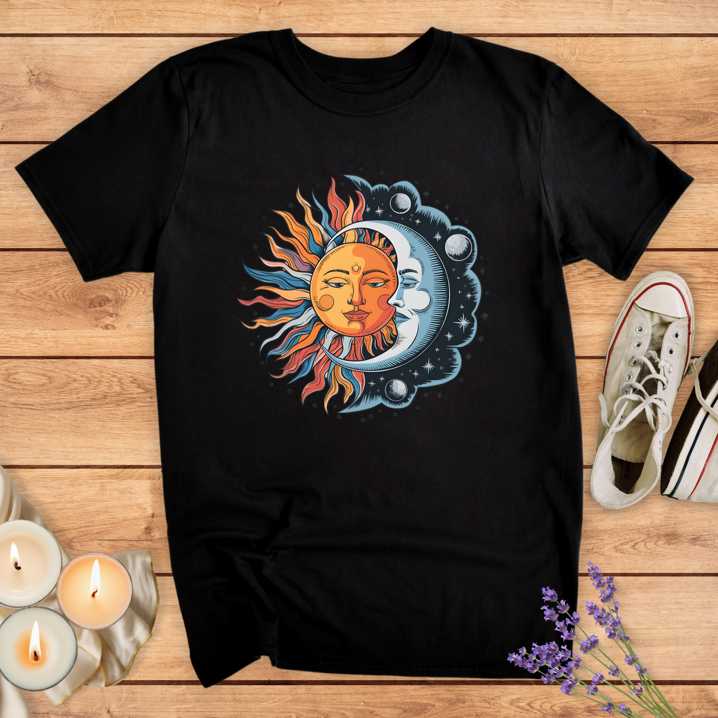 SUN AND THE MOON T-SHIRT