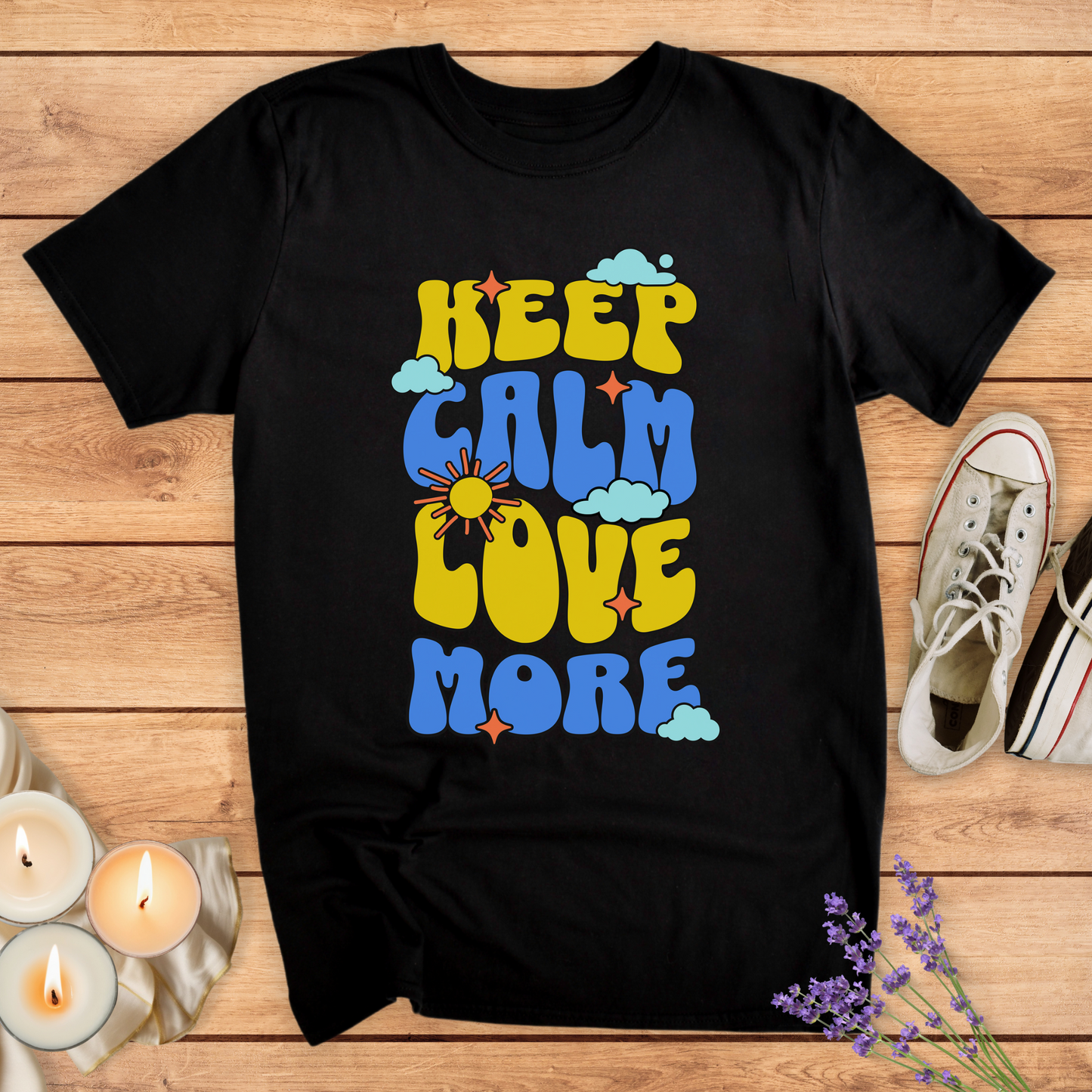 LOVE MORE T-SHIRT - Print Material - Vibe Culture