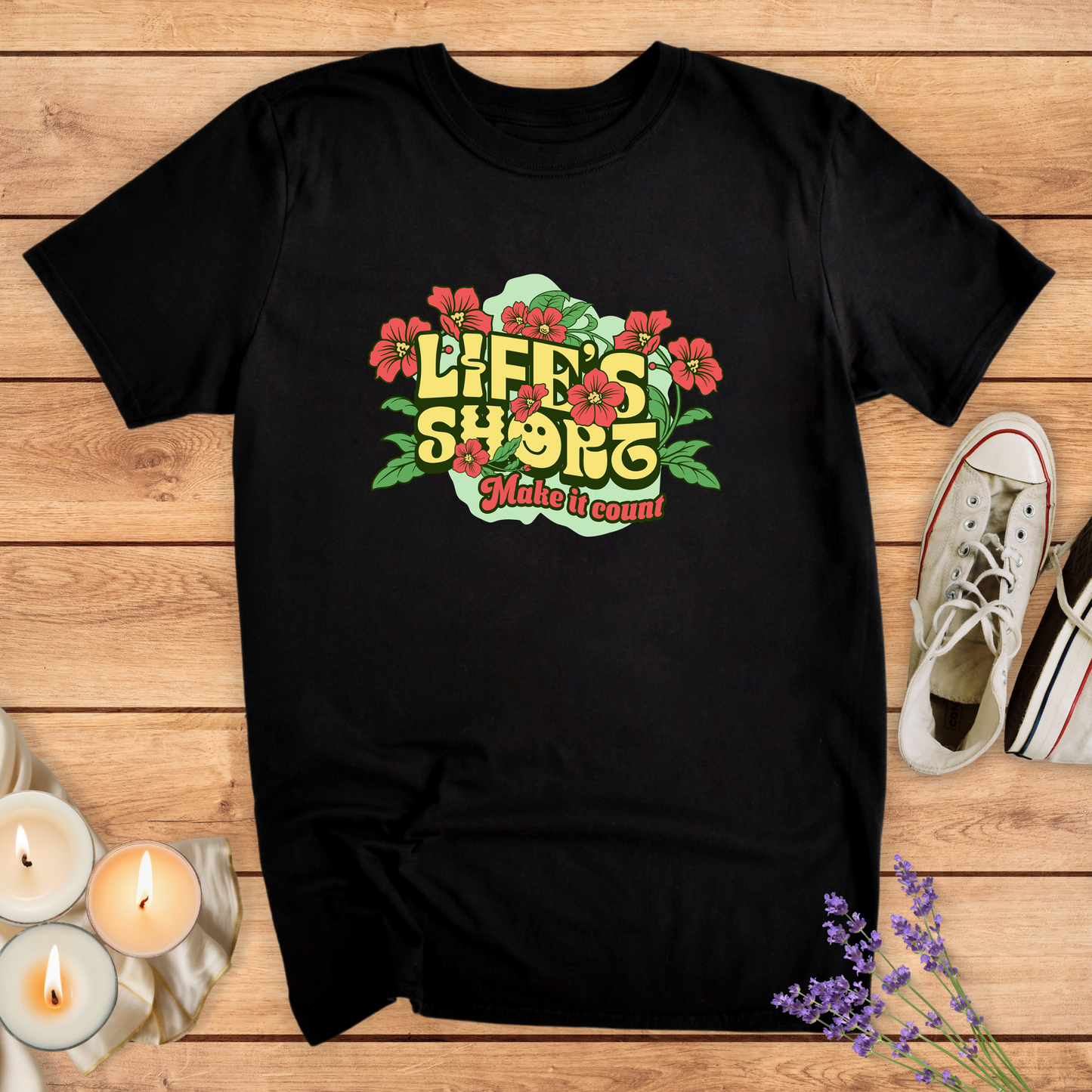 MAKE IT COUNT T-SHIRT - Print Material - Vibe Culture