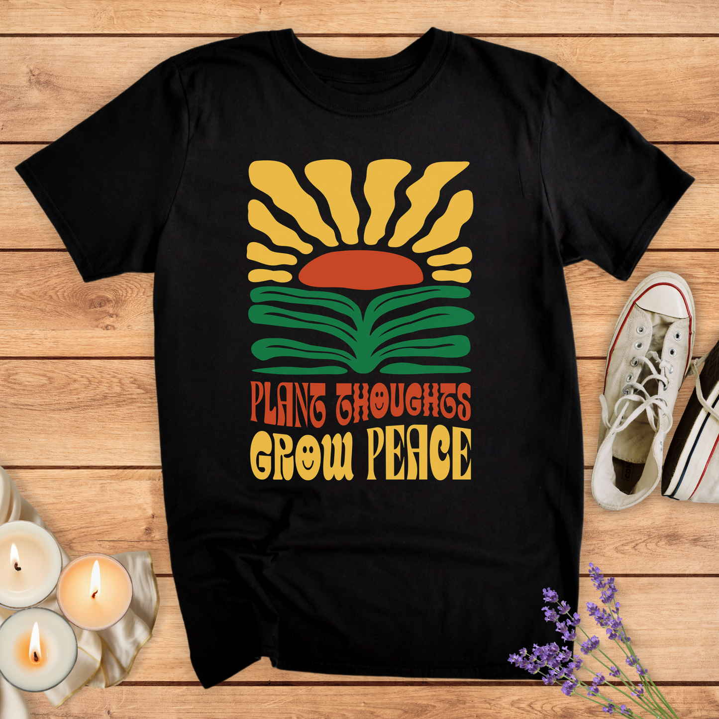 PLANT THOUGHTS T-SHIRT - Print Material - Vibe Culture