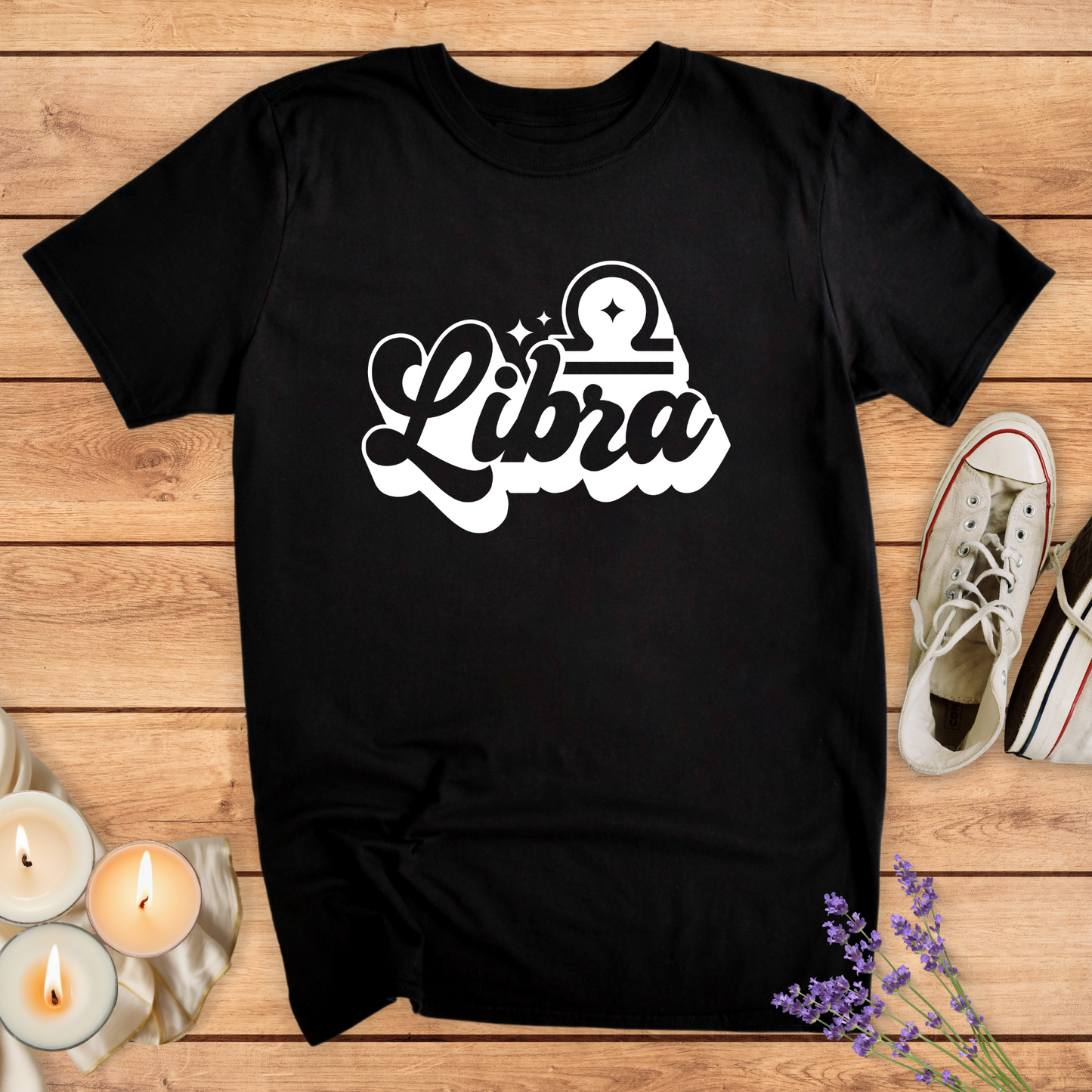 LIBRA RETRO T-SHIRT