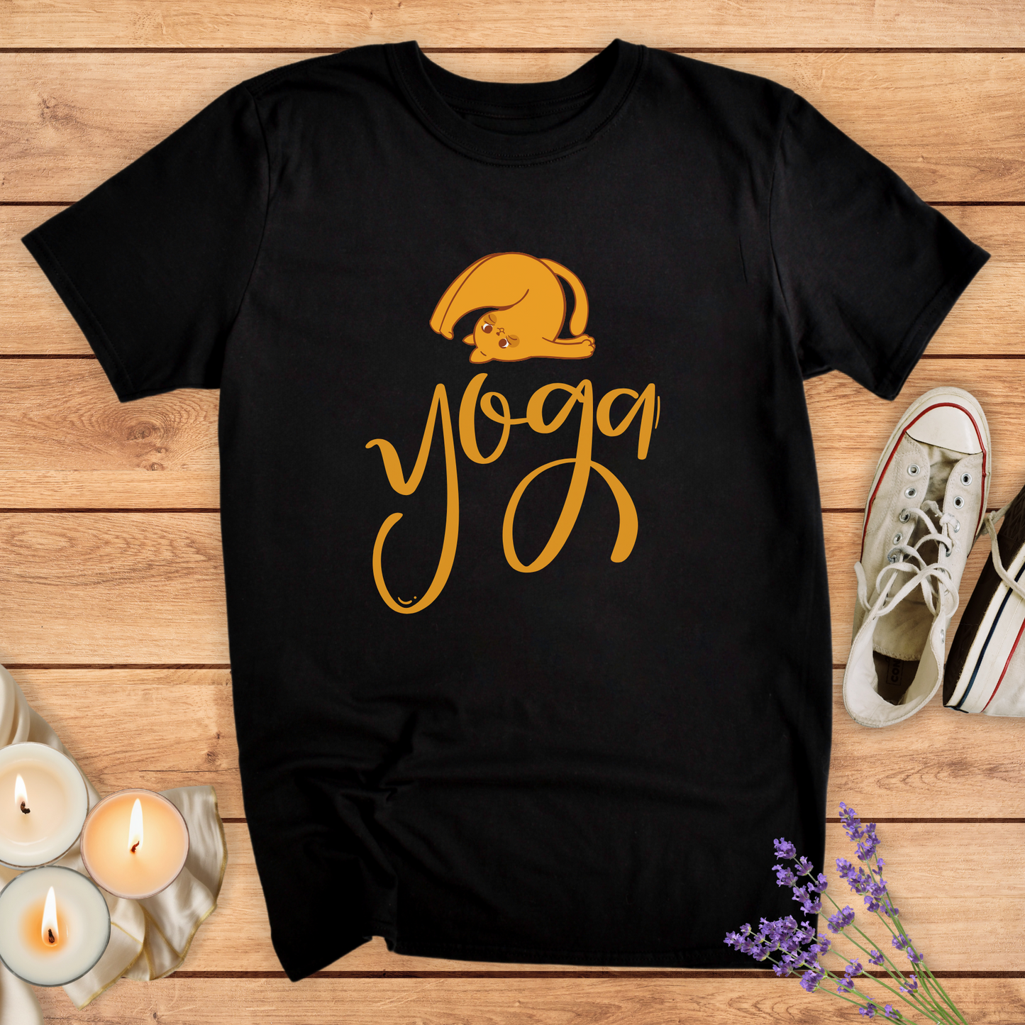 YOGA CAT T-SHIRT