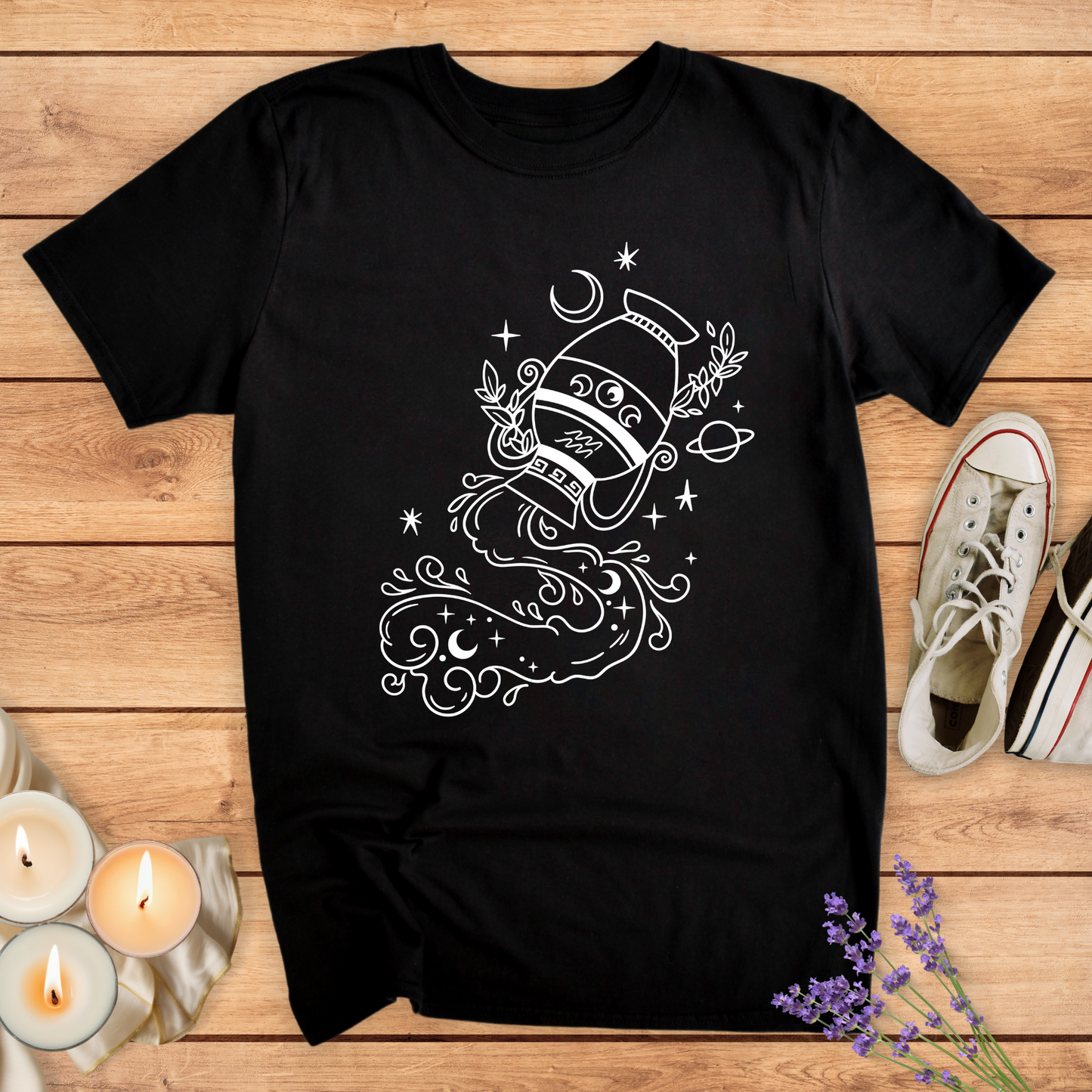 AQUARIUS CONSTELLATION T-SHIRT