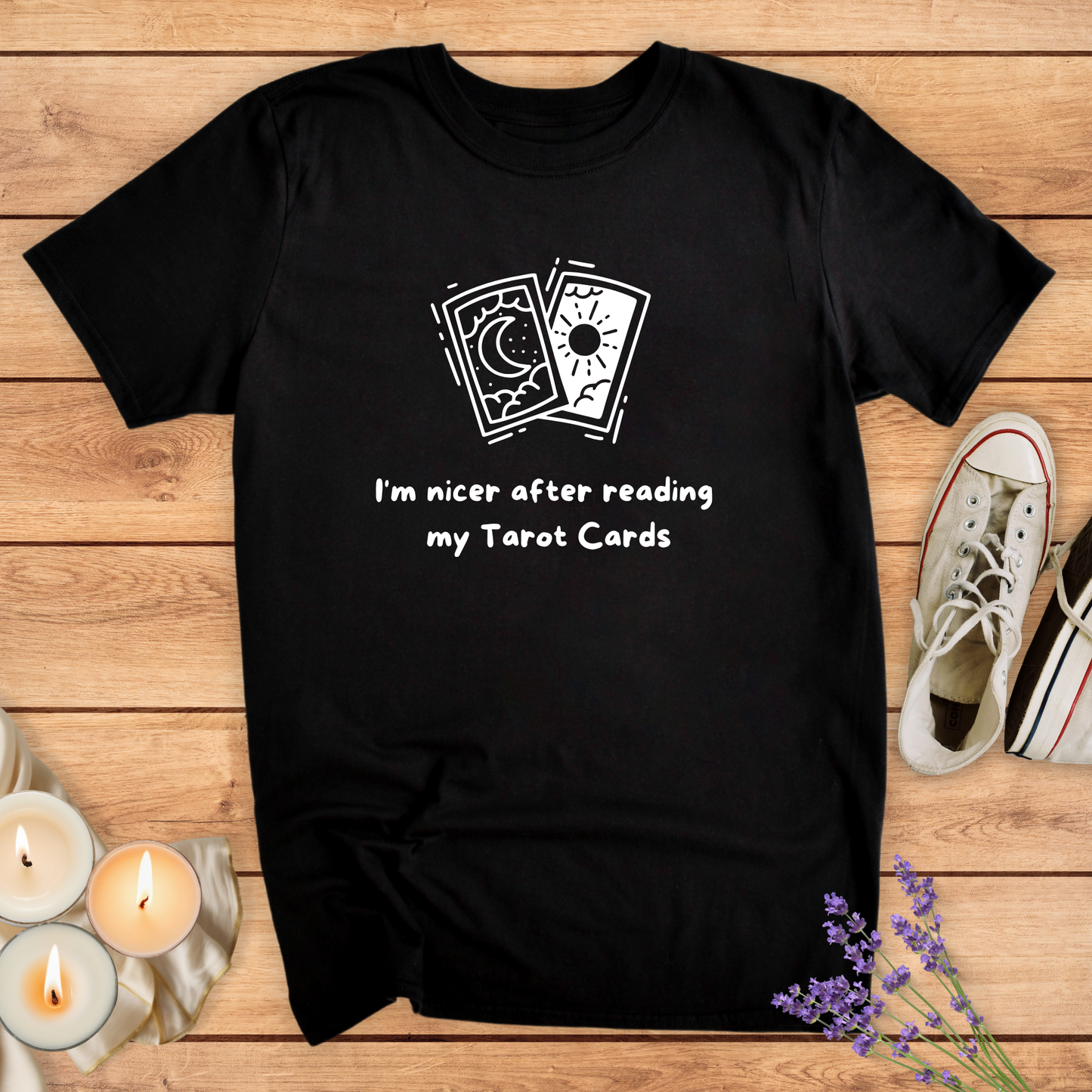 TAROT CARDS T-SHIRT - Print Material - Vibe Culture
