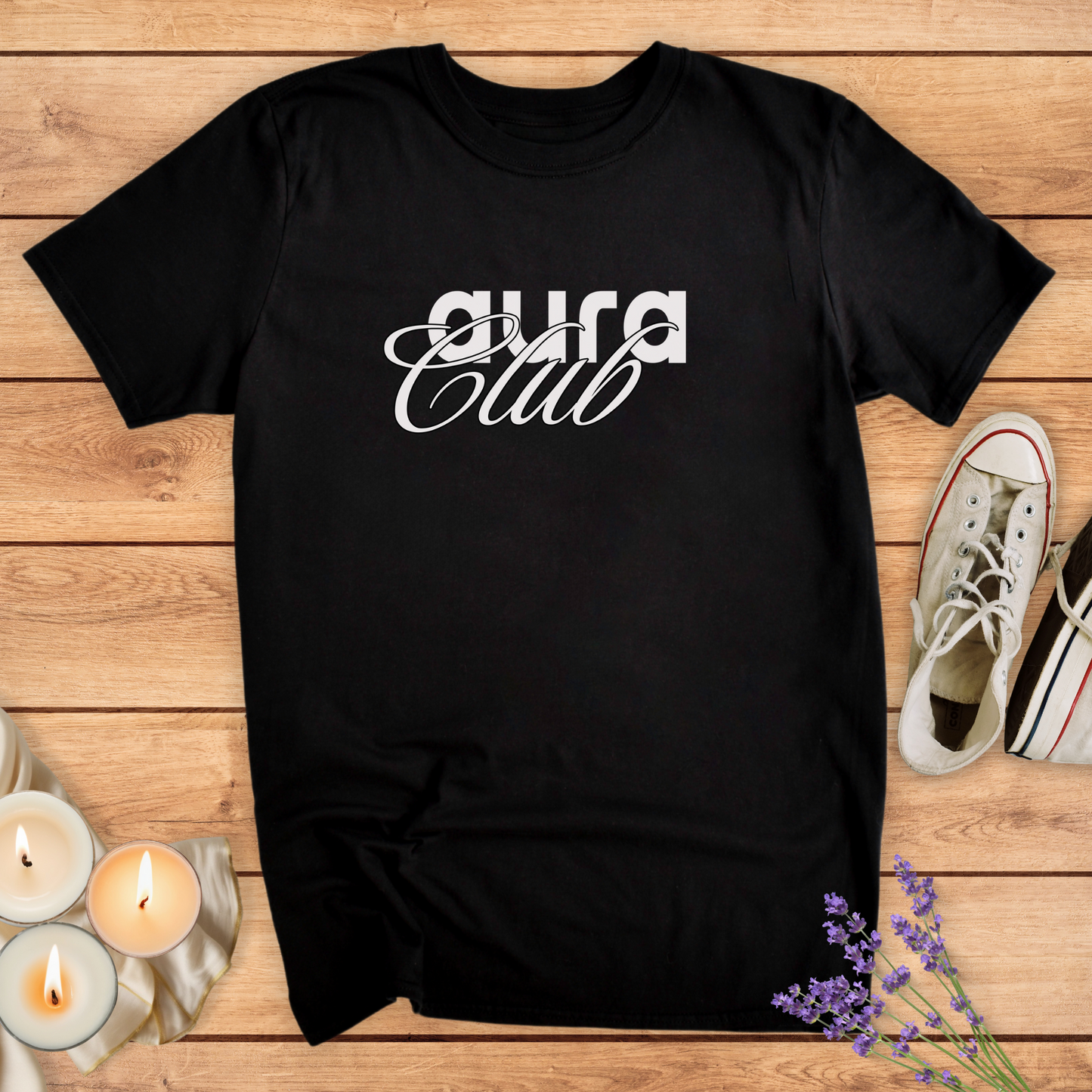AURA CLUB 2.0. T-SHIRT - Print Material - Vibe Culture