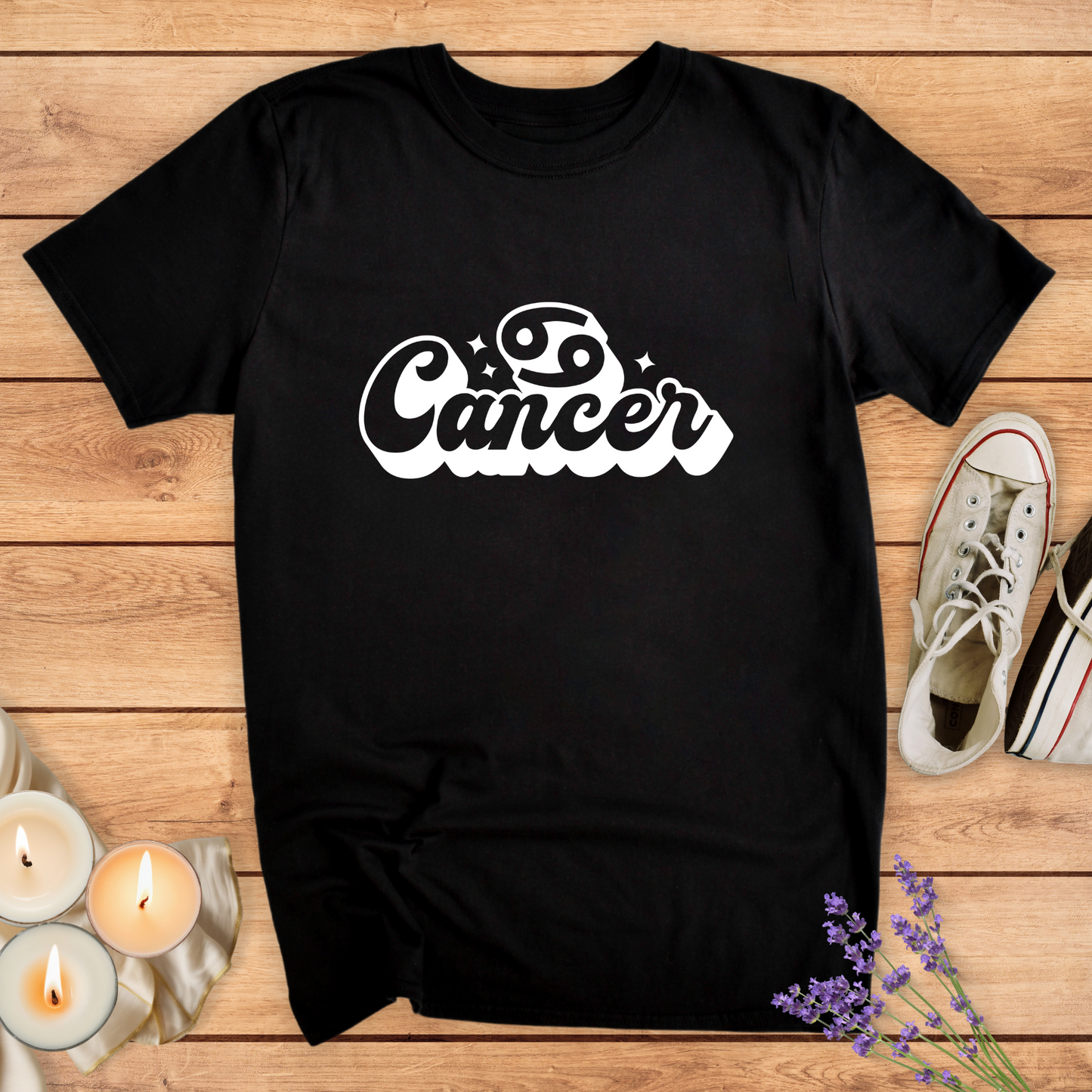 CANCER RETRO T-SHIRT