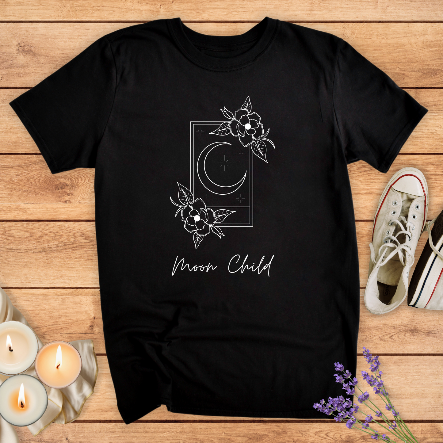 MOON CHILD T-SHIRT - Print Material - Vibe Culture