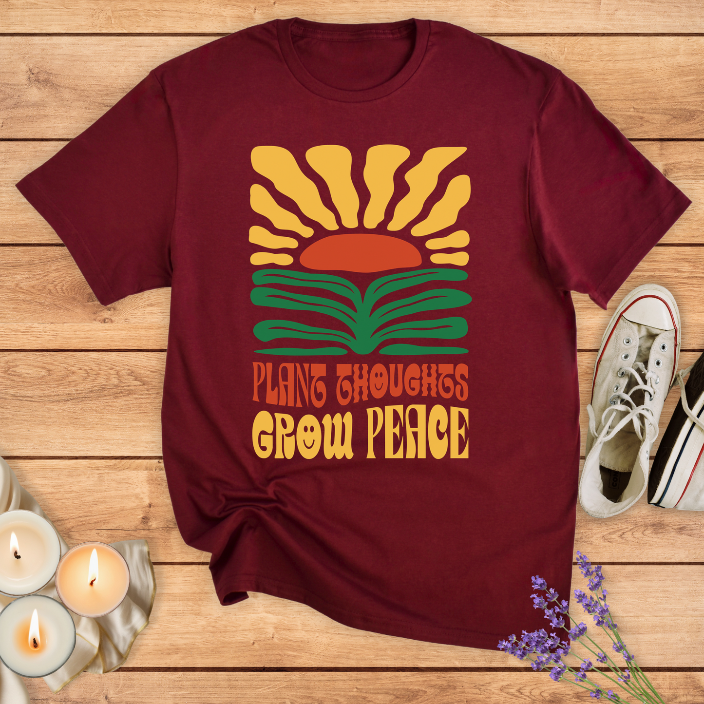 PLANT THOUGHTS T-SHIRT - Print Material - Vibe Culture