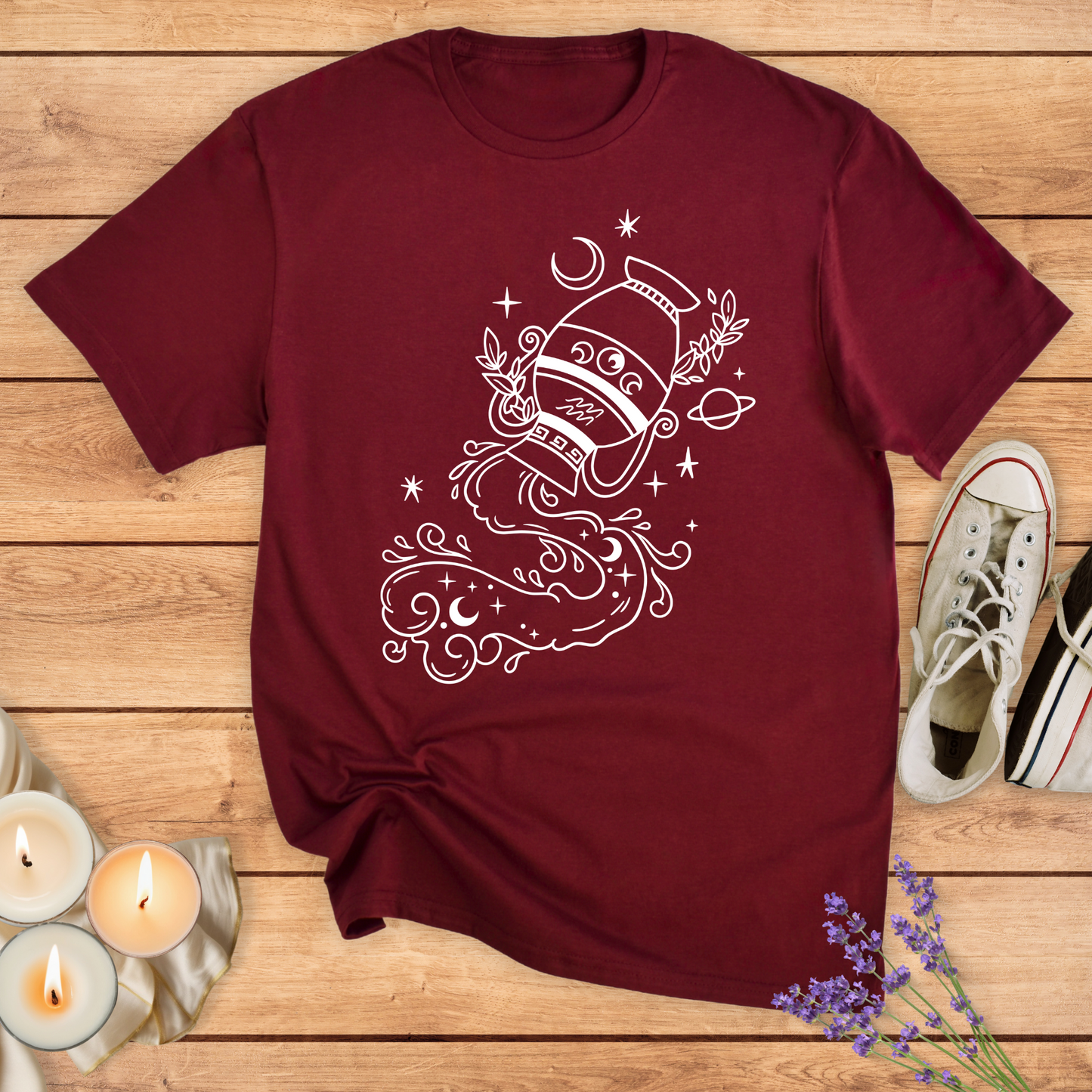 AQUARIUS CONSTELLATION T-SHIRT