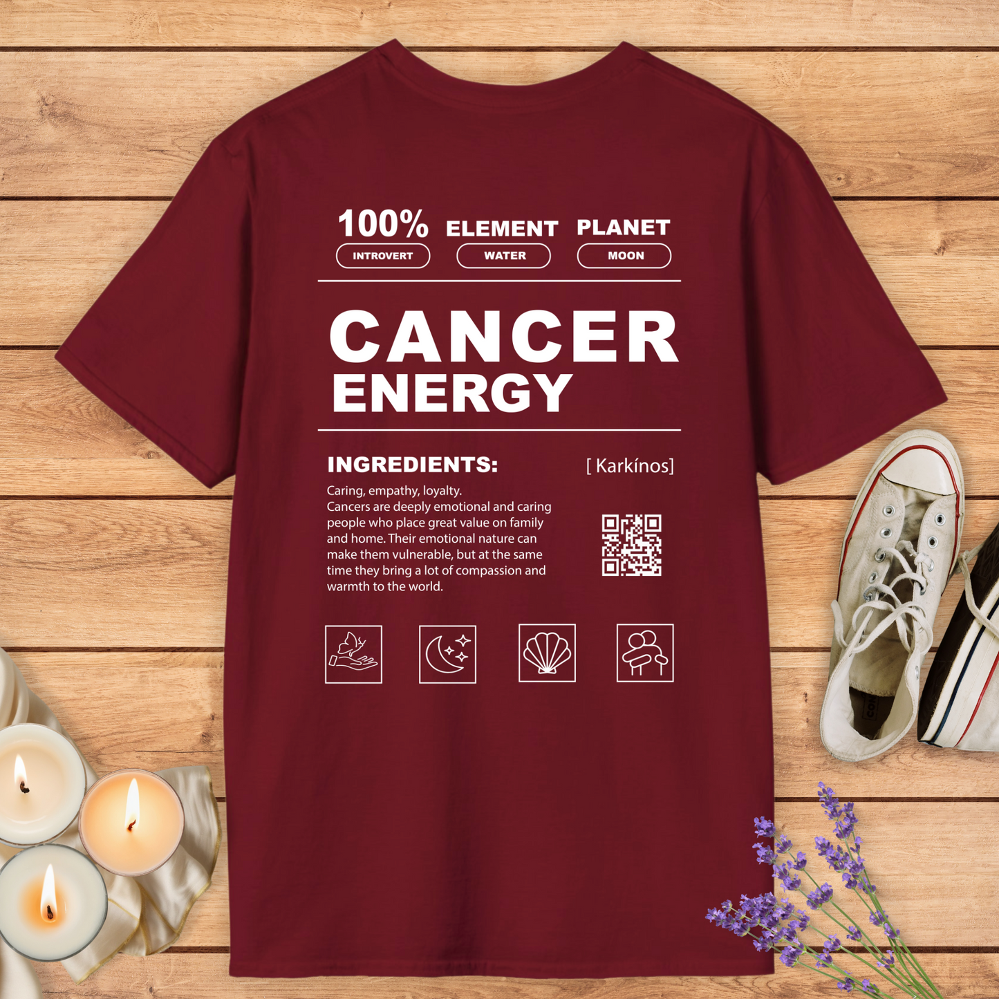 CANCER MANUAL T-SHIRT - Print Material - Vibe Culture