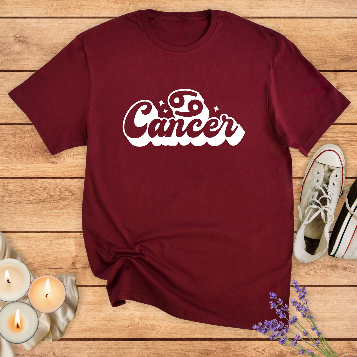 CANCER RETRO T-SHIRT