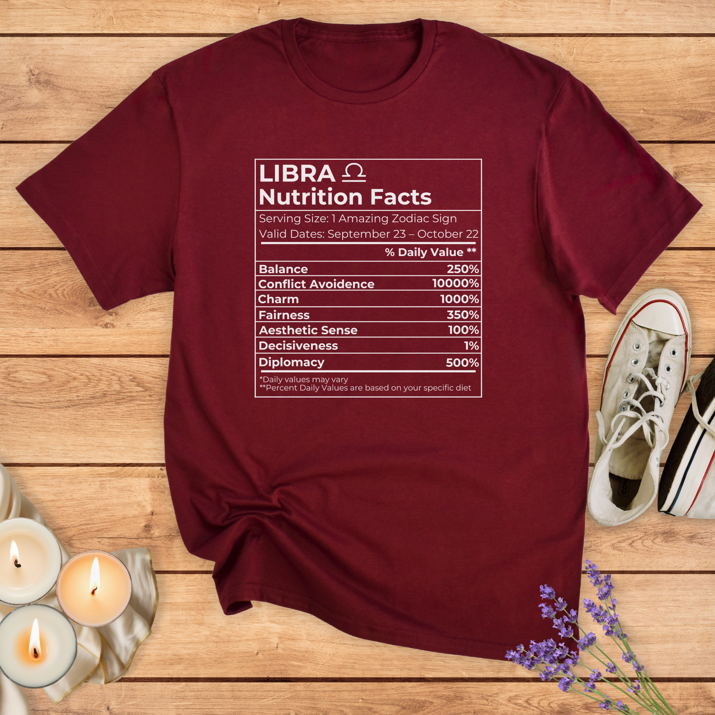 LIBRA NUTRITION T-SHIRT - Print Material - Vibe Culture
