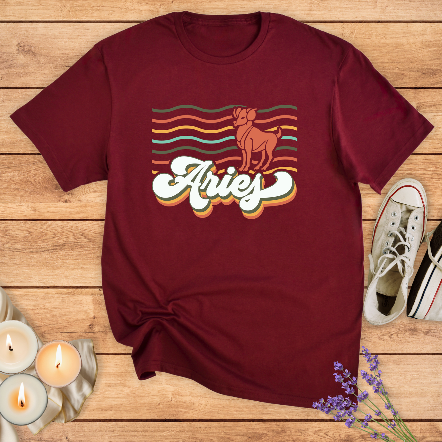ARIES WAVES T-SHIRT