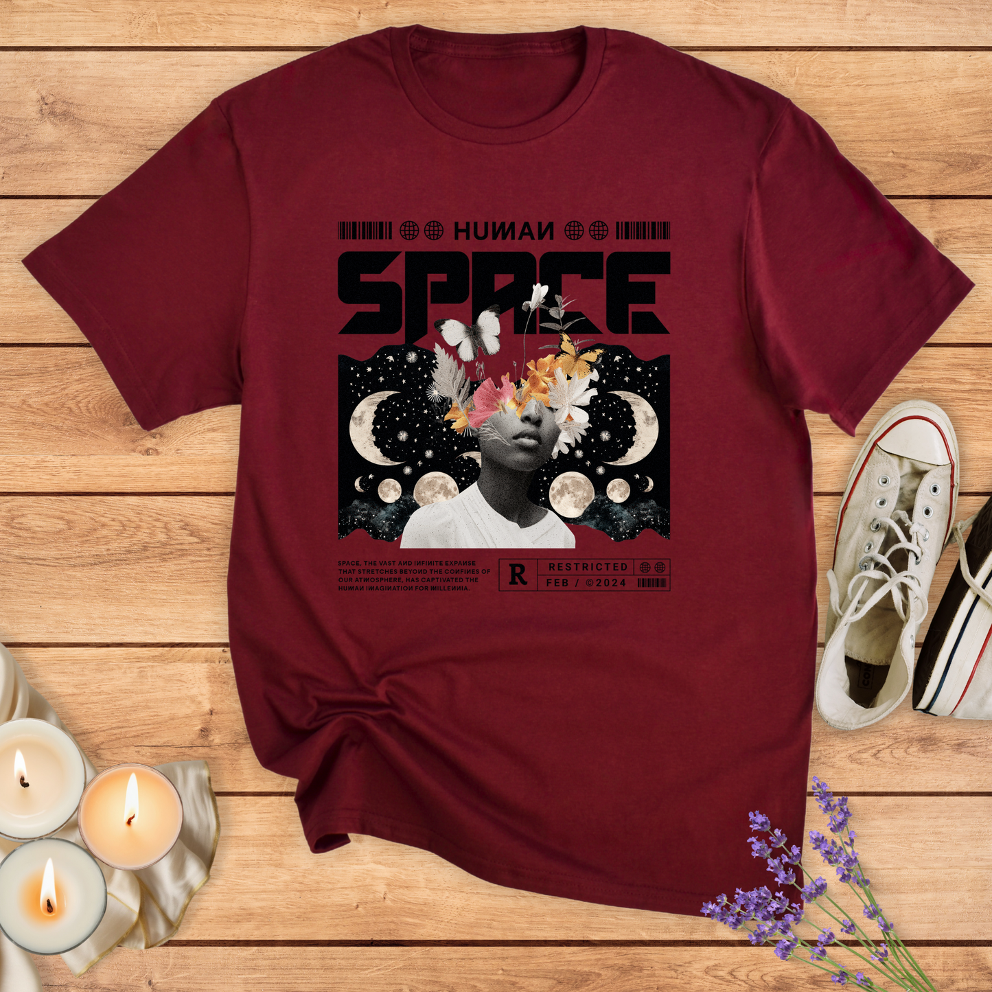 HUMAN SPACE T-SHIRT