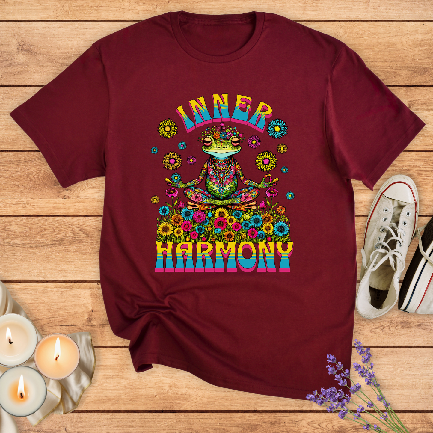 INNER HARMONY T-SHIRT - Print Material - Vibe Culture